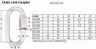 acc chain link coupler