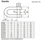 ase shackle