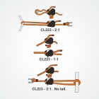 cl223-a-loop cleat tensioner mastrant guying