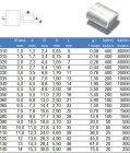 ferule-dimmensions-table