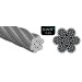 asrx   7x19 steel rope mastrant guying